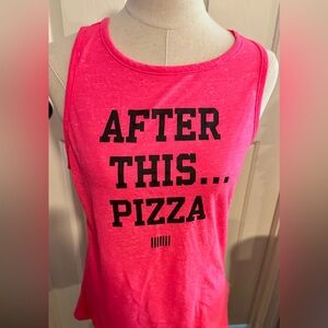 Victoria’s Secret Pink Sport Pizza First Tank top
